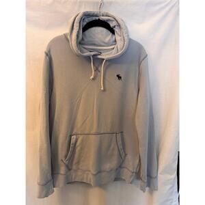 Abercrombie & Fitch Light Blue Lightweight Hoodie Women’s Size Small